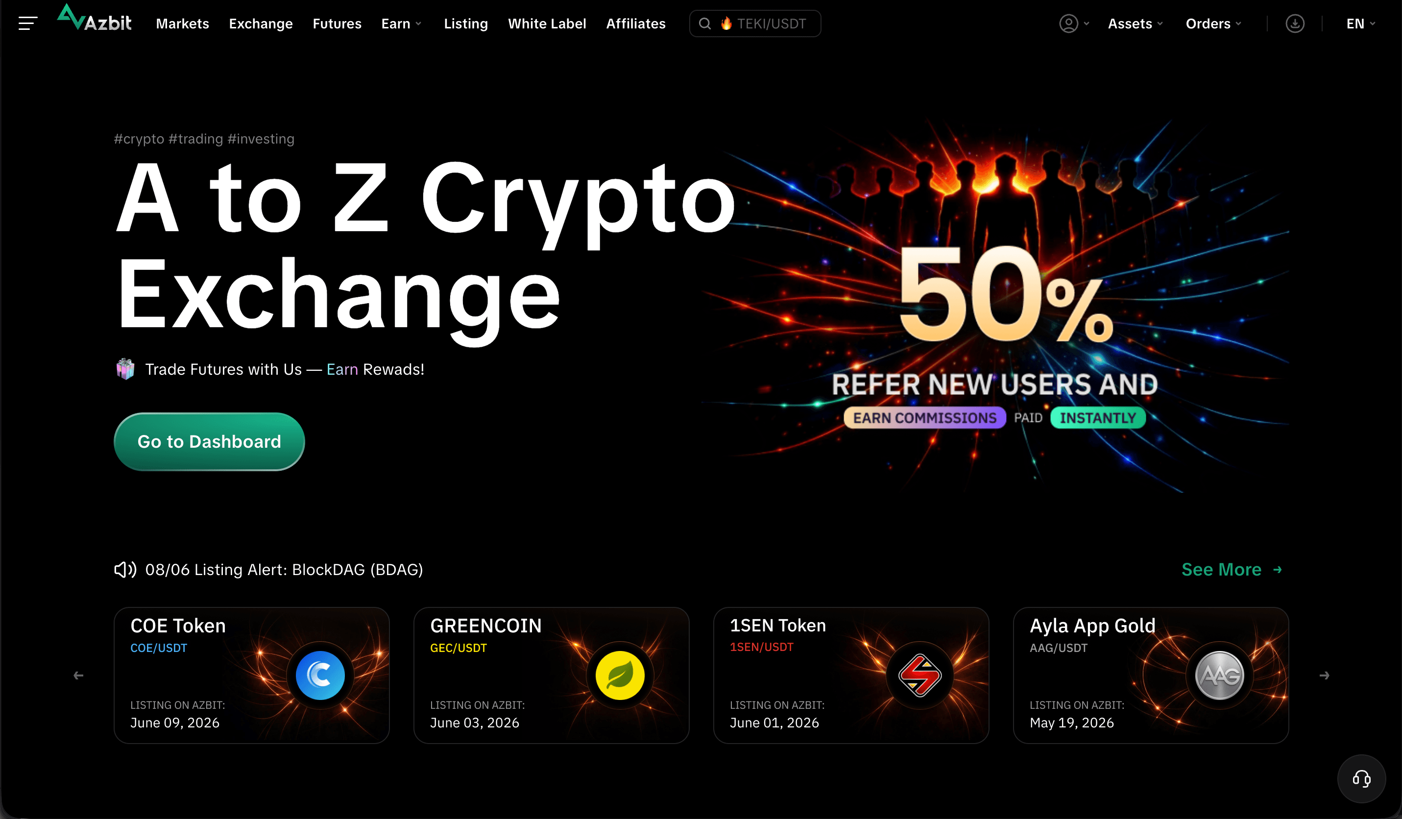 Azbit exchange